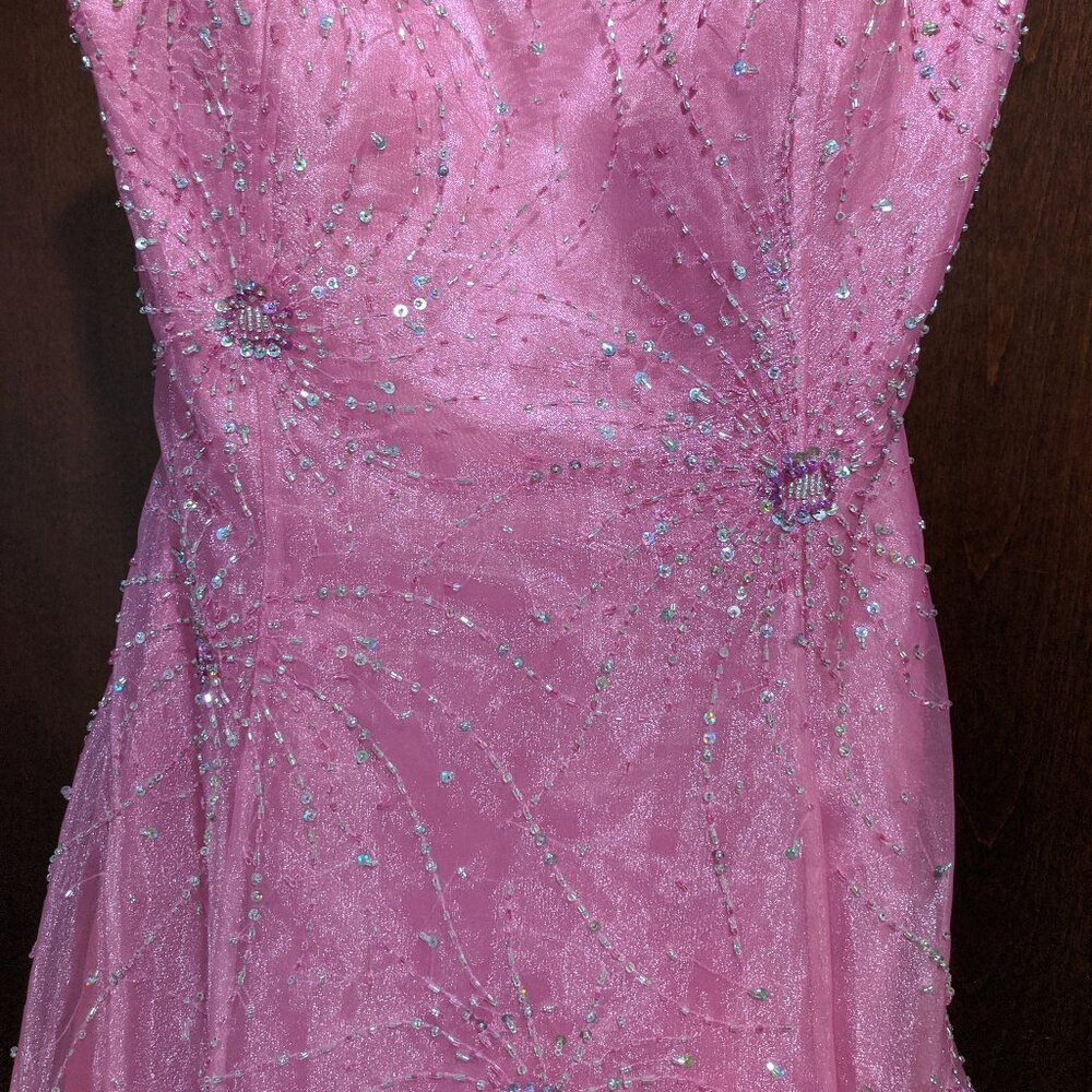 Blush Prom 9713 Size 8 - Picture 4 of 8